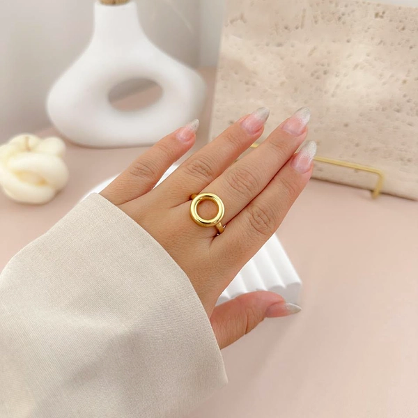 Anillo Silueta Circulo